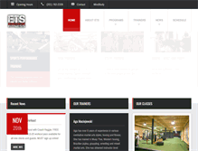 Tablet Screenshot of etsfitness.com